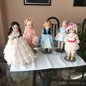 Madame Alexander Dolls * THREE DOLLS